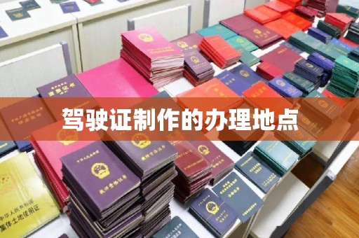 沙坡头驾驶证制作的办理地点