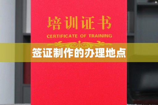 沙坡头签证制作的办理地点