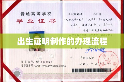 沙坡头出生证明制作的办理流程
