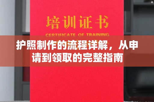 沙坡头护照制作的流程详解，从申请到领取的完整指南