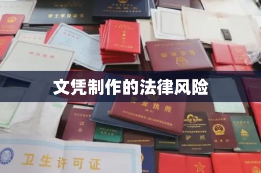 沙坡头文凭制作的法律风险