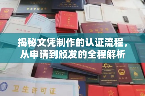 沙坡头揭秘文凭制作的认证流程，从申请到颁发的全程解析