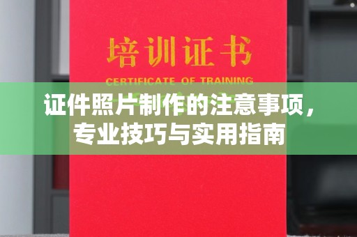 沙坡头证件照片制作的注意事项，专业技巧与实用指南