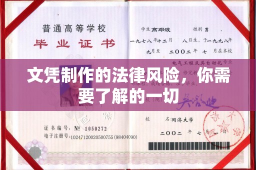 沙坡头文凭制作的法律风险，你需要了解的一切