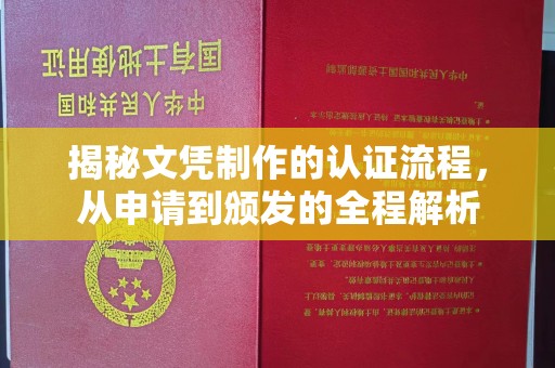 沙坡头揭秘文凭制作的认证流程，从申请到颁发的全程解析